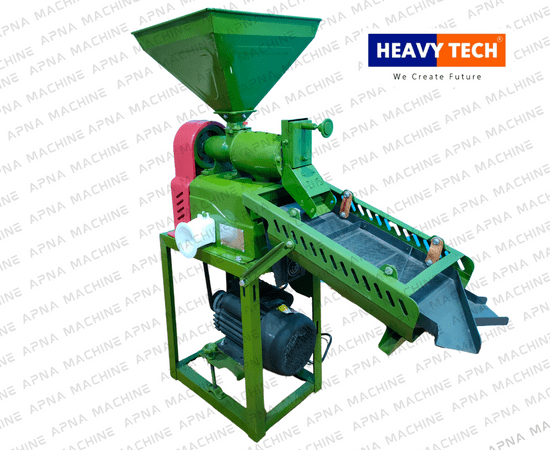 vibrator mini rice mill of heavytech