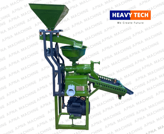 heavytech's mini rice mill machinery